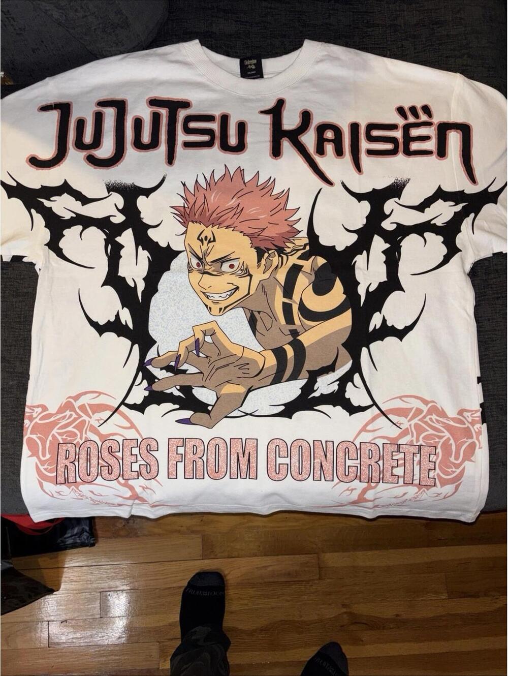 Civil Jujutsu Kaisen Shirt XL NWT Ryomen Sukuna,